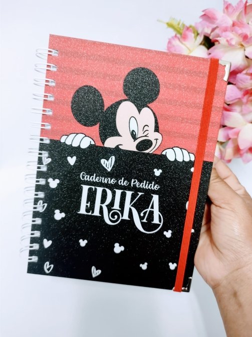 Caderno Mickey 